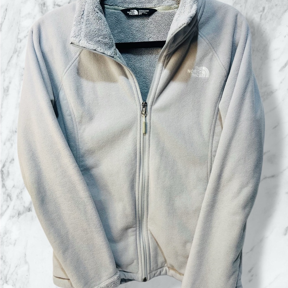 The North Face Light Gray Fleece Jacket